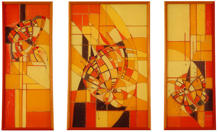 Butterflies (triptychon), 2010